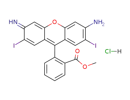 2-(6-Amino-3-imino-2,7-diiodo-3H-xanthen-9-yl)-benzoic acid methyl ester; hydrochloride