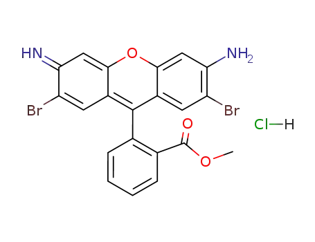 2-(6-Amino-2,7-dibromo-3-imino-3H-xanthen-9-yl)-benzoic acid methyl ester; hydrochloride