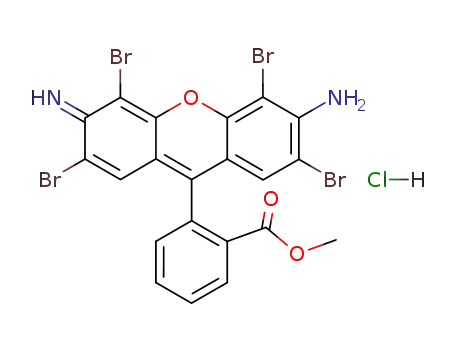 2-(6-Amino-2,4,5,7-tetrabromo-3-imino-3H-xanthen-9-yl)-benzoic acid methyl ester; hydrochloride