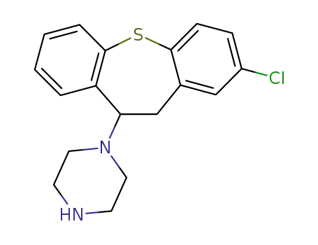 1-(2-chloro-10,11-dihydro-dibenzo[b,f]thiepin-10-yl)-piperazine
