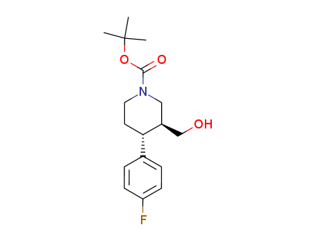 (3S,4R)-1-BOC-3-HYDROXYMETHYL-4-(4-FLUOROPHENYL)-PIPERIDINECAS