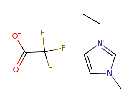 3-ethyl-1-methyl-1H-imidazol-3-ium 2,2,2-trifluoroacetate