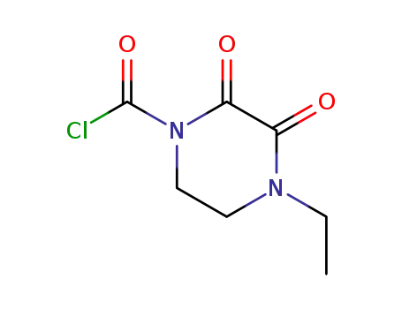 4-ethyl-2,3-dioxopiperazine-1-carbonyl chloride