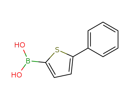 Molecular Structure of 306934-95-2 (5-PHENYL-2-THIENYLBORONIC ACID)