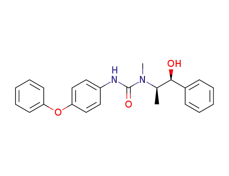 1-((1R,2S)-2-Hydroxy-1-methyl-2-phenyl-ethyl)-1-methyl-3-(4-phenoxy-phenyl)-urea