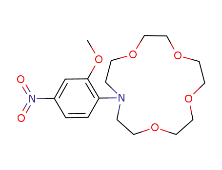 13-(2-methoxy-4-nitrophenyl)-1,4,7,10-tetraoxa-13-cyclopentadecane