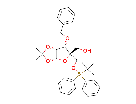 {3-[(2,2-dimethyl-1,1-diphenyl-1-silapropoxy)methyl]-(1S,3S,4S,5R)-7,7-dimethyl-2,6,8-trioxa-4-(phenylmethoxy)bicyclo[3.3.0]oct-3-yl}methan-1-ol