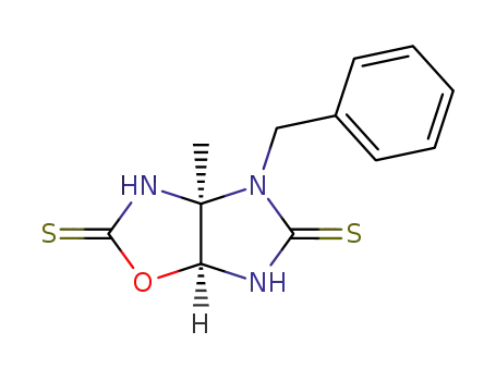 4-benzyl-3a-methyl-3a,4,6,6a-tetrahydro-2H-imidazo[4,5-d][1,3]oxazole-2(3H),5-dithione