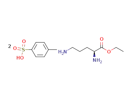 Toluene-4-sulfonic acid; compound with (S)-2,5-diamino-pentanoic acid ethyl ester