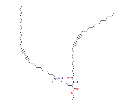 (S)-2,5-Bis-pentacosa-10,12-diynoylamino-pentanoic acid ethyl ester