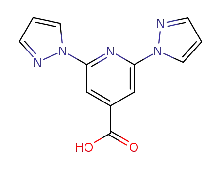 2,6-bis(pyrazole-1-yl)pyridine-4-carboxylic acid