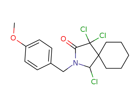 1,4,4-trichloro-2-(4-methoxybenzyl)-2-azaspiro[4.5]decan-3-one