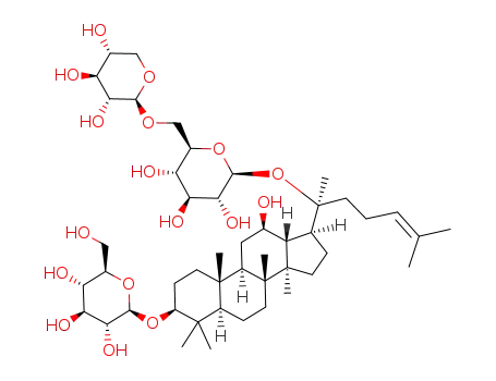 3-O-β-D-glucopyranosyl-20-O-[β-D-xylopyranosyl-(1→6)-β-D-glucopyranosyl]-20(S)-protopanaxadiol
