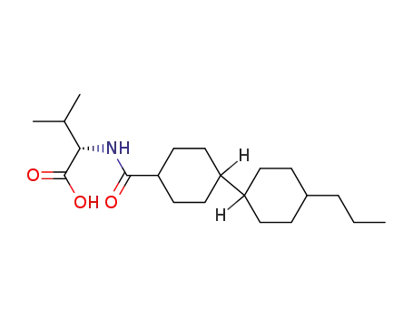 3-methyl-2S-[trans-4-(trans-4-propylcyclohexyl)-cyclohexylcarboxamido]butanoic acid