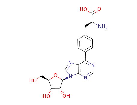 (S)-3-{4-[9-(β-D-ribofuranosyl)purin-6-yl]phenyl}-2-aminopropanoic acid