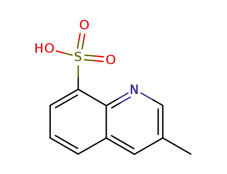 Molecular Structure of 153886-69-2 (3-METHYL-8-QUINOLINESULFONIC ACID)