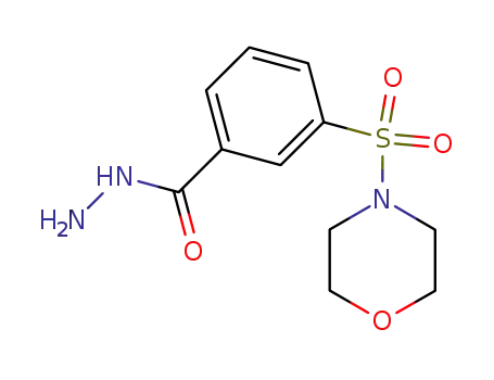 3-(morpholinosulfonyl)benzohydrazide