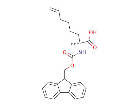 (S)-2-(((9H-fluoren-9-yl)methoxy)carbonylamino)-2-methyloct-7-enoic acid