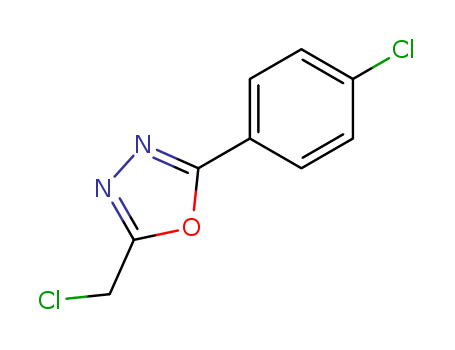 1,3,4-Oxadiazole,2-(chloromethyl)-5-(4-chlorophenyl)-