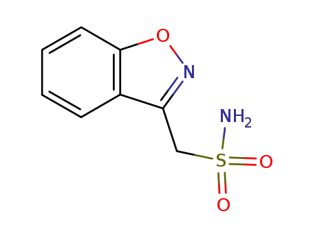 Molecular Structure of 68291-97-4 (Zonisamide)