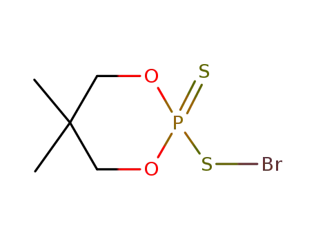 (5,5-dimethyl-2-thiono-1,3,2-dioxophosphorinanyl) sulfenyl bromide