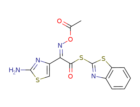 S-2-BENZOTHIAZOLYL (Z)-2-(5-AMINO-1,2,4-THIADIAZOL-3-YL)-2-METHOXYIMINO THIOACETATE