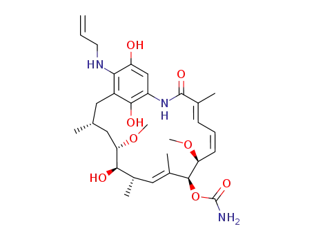 (4E,6Z,8S,9S,10E,12S,13R,14S,16R)‐19‐(allylamino)‐13,20,22‐trihydroxy‐8,14‐dimethoxy‐4,10,12,16‐tetramethyl‐3‐oxo‐2‐azabicyclo[1 6.3.1]docosa‐1(22),4,6,10,18,20‐hexaen‐9‐yl carbamate