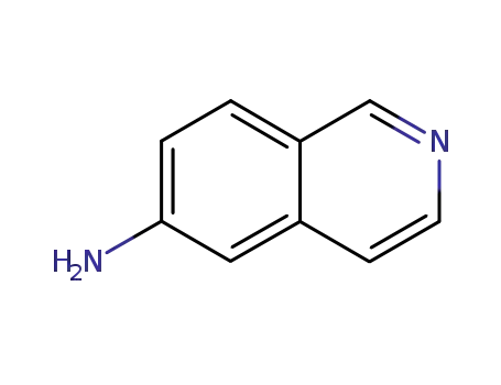 Molecular Structure of 23687-26-5 (6-Aminoisoquinoline)