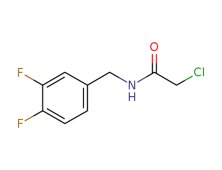 2-chloro-N-(3,4-difluorobenzyl)acetamide