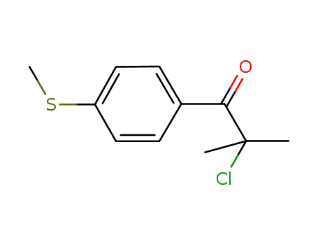 2-chloro-2-methyl-1-(4-methylthiophenyl)-1-propanone