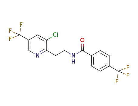 N-(2-(3-chloro-5-(trifluoromethyl)pyridin-2-yl)ethyl)-4-(trifluoromethyl)benzamide