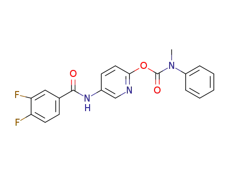 methyl-phenyl-carbamic acid 5-(3,4-difluoro-benzoylamino)-pyridin-2-yl ester