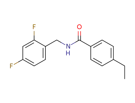 N-(2,4-difluorobenzyl)-4-ethylbenzamide