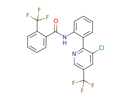 N-{2-[3-chloro-5-(trifluoromethyl)-2-pyridinyl]phenyl}-2-(trifluoromethyl)benzamide