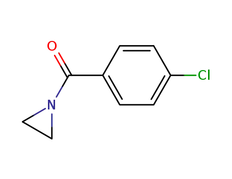 Molecular Structure of 19117-21-6 (aziridin-1-yl(4-chlorophenyl)methanone)
