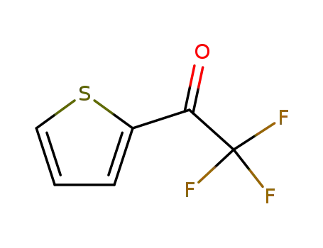 Molecular Structure of 651-70-7 (2-(Trifluoroacetyl)thiophene)