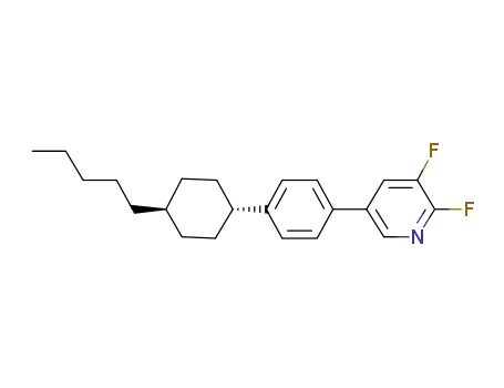 2,3-difluoro-5-[4-(trans-4-pentylcyclohexyl)phenyl]-pyridine