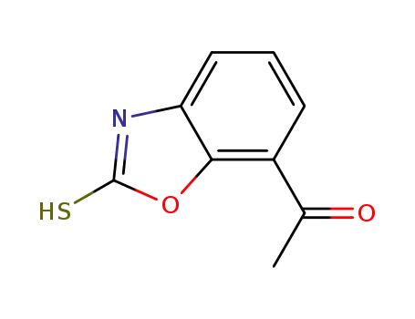 7-acetyl-2-mercaptobenzooxazole