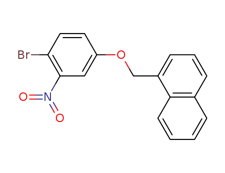 2-Bromo-5-(1-naphthalenylmethoxy)-nitrobenzene
