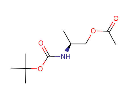 (S)-2-((tert-butoxycarbonyl)amino)propyl acetate