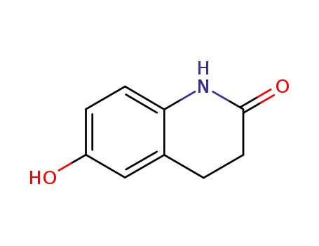 Molecular Structure of 54197-66-9 (6-Hydroxy-2(1H)-3,4-dihydroquinolinone)