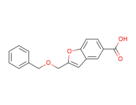 2-(benzyloxymethyl)benzofuran-5-carboxylic acid