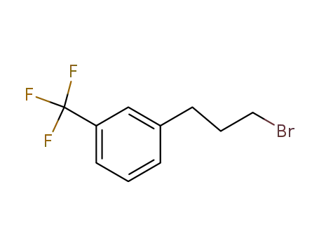 Molecular Structure of 129254-76-8 (1-BroMo-3-[3-(trifluoroMethyl)phenyl]propane)