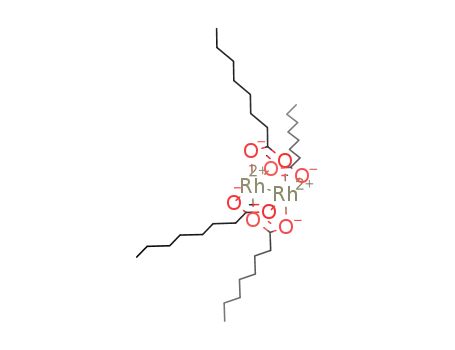 Molecular Structure of 73482-96-9 (Rhodium(II) octanoate dimer)