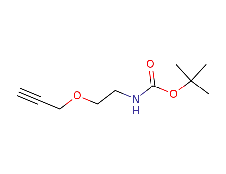 N-(tert-butyloxycarbonyl)-2-(propargyloxy)aminoethane