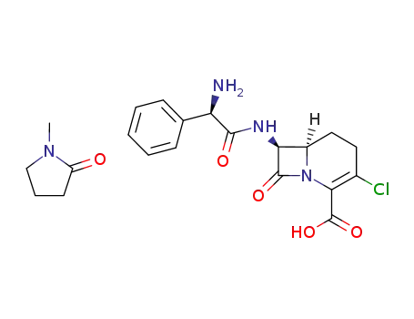 mono N-methylpyrrolidone solvate of loracarbef