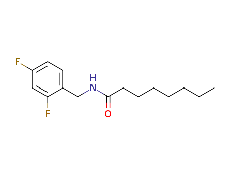N-(2,4-difluorobenzyl)octanamide