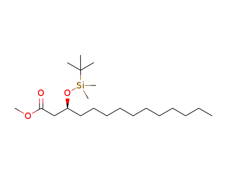 methyl (S)-3-(tert-butyldimethylsilyloxy)tetradecanoate