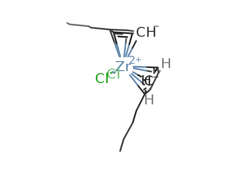 Molecular Structure of 73364-10-0 (Bis(n-butylcyclopentadienyl)zirconium dichloride)