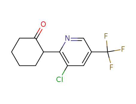 2-[3-chloro-5-(trifluoromethyl)-2-pyridinyl]cyclohexanone